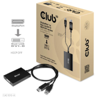 Club 3D CLUB3D CAC-1010-A video átalakító kábel 0,6 M DisplayPort DVI-D + USB (CAC-1010-A)