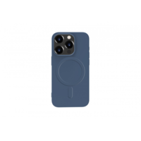 Cellect Cellect Apple iPhone 15 Qi Szilikon Tok - Kék (5999112876571)