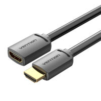 Vention Vention AHCBF HDMI kábel 1 M HDMI A-típus (Standard) Fekete (AHCBF)