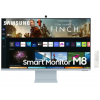 Samsung 32" Samsung Smart M8 LCD monitor kék-fehér (LS32BM80BUUXEN) (LS32BM80BUUXEN)