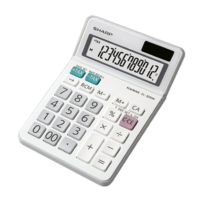 Sharp Sharp EL-320W Asztali számológép fehér (SH-EL320WB) (SH-EL320WB)