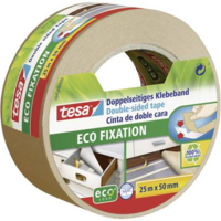 Tesa Kétoldalas ragasztószalag, tesa® ECO FIXATION (H x Sz) 25 m x 50 mm, műanyag, 56452 TESA, tartalom: 1 tekercs (56452-00)