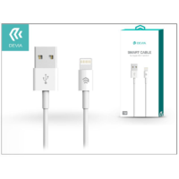 Devia Devia Smart Apple iPhone 5/5S/5C/SE/iPad 4/iPad USB - Ligthning töltő- és adatkábel 1m fehér (ST986650) (ST986650)