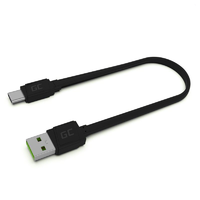 Green Cell Green Cell GCmatte USB - USB-C töltőkábel 25cm (KABGC03) (KABGC03)