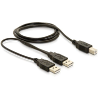 DeLock Delock DL82394 USB 2.0-B – USB-A hálózati + hálózati/adat kábel (DL82394)