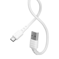 Remax Remax Zeron USB-A - USB-C kábel 2.4A 1m fehér (RC-179a white) (RC-179a white)