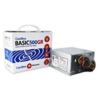 Noname CoolBox Basic 500GR tápegység 300 W 20+4 pin ATX ATX Fémes (8437013799737)