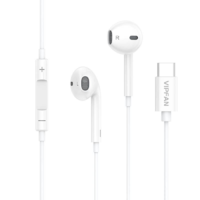 Vipfan Vipfan M14 vezetékes fülhallgató USB-C 1,1 m (fehér (M14 ) (M14)