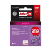 ActiveJet ActiveJet (Brother LC123M LC121M) Tintapatron Magenta (EXPACJABR0040)