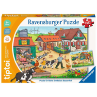 Ravensburger Ravensburger Apró felfedezőknek: A Farm - 2x12 darabos puzzle (00136)