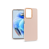 Haffner Xiaomi Redmi Note 12 Pro 5G/Poco X5 Pro 5G szilikon hátlap - Frame - pink (PT-6707)