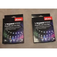 N/A LED Szalag Akasa Vegas MBW 50cm 30 LED RGB Mágneses (Aura/Mystic Light) (CSGH-ACAK121)