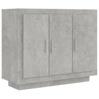 vidaXL betonszürke szerelt fa tálalóasztal 92 x 35 x 75 cm (811839)