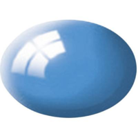 Revell Festék, kék, fényes, színkód: 50 RAL, színkód: 5012, 18 ml, Revell Aqua (36150)