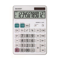 Sharp Sharp EL-340W Asztali számológép fehér (SH-EL340W) (SH-EL340W)