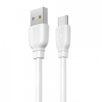 Remax Remax Suji Pro USB-A - USB-C kábel 2.4A 1m fehér (RC-138a White) (RC-138a White)