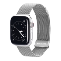 Dux Ducis Dux Ducis Apple Watch S1/2/3/4/5/6/7/8/SE Milánói Fém szíj 42/44/45 mm - Ezüst (GP-125880)