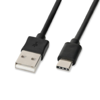 iBox iBox IKUMTC USB 2.0 Type-C adat- és töltőkábel 1m - Fekete (IKUMTC)