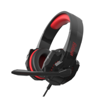 Ventaris Ventaris H600 Vezetékes Gaming Headset - Fekete/Piros (H-600-R)