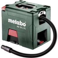 Metabo Metabo AS 18 L PC 602021850 Száraz porszívó Készlet 7.50 l Akku nélkül, L minőséítésű porszívó osztály (602021850)