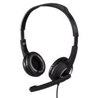 Hama Hama Essential HS 300 Headset Vezetékes Fejpánt Hívás/zene Szürke (53982)