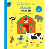 KOLIBRI GYEREKKÖNYVKIADÓ A kedvenc állataim - Három nyelven (BK24-203535)