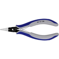 KNIPEX Precíziós elektronikai markoló fogó, 135 mm, lapos és széles, Knipex 34 12 130 (34 12 130)