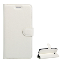 gigapack Tok álló, bőr hatású (FLIP, oldalra nyíló, asztali tartó funkció, prémium) FEHÉR [Huawei Y6 II Compact] (5996457646456)