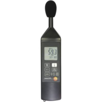 testo Decibel mérő, zajszintmérő 31.5 - 8 kHz, 32 - 130 dB A/C, Testo 815 (0563 8155)