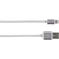 Skross Skross Sync Lightning Connector - Steel Line USB-A apa - Lightning apa 2.0 Adat és töltő kábel - Fehér (72674)