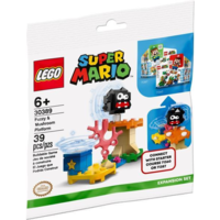 Lego LEGO Super Mario - Fuzzy és Gomba emelvény kiegészítő szett (30389)