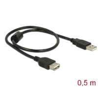 DeLock Delock 83401 USB2.0 hosszabító kábel 50cm (Delock 83401)