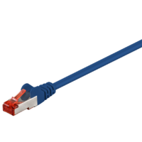 Goobay Goobay S/FTP CAT6 Patch kábel 10m - Kék (95482)