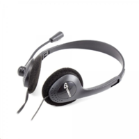 SBOX Sbox HS-201 mikrofonos fejhallgató fekete (HS-201)