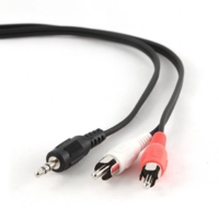 Gembird Gembird 3.5mm jack - 2xRCA kábel 2.5m (CCAB-458-2.5M) (CCAB-458-2.5M)