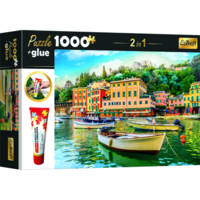 Trefl Trefl: Kikötő puzzle - 1000 darabos + ragasztó (10650) (10650)