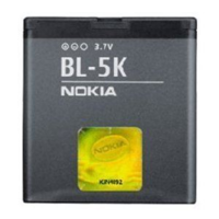 Nokia Nokia BL-5K 1200mAh Li-ion akkumulátor (gyári,csomagolás nélkül) (BL-5K)