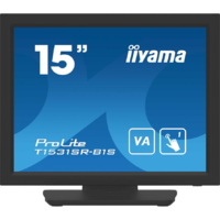 Iiyama iiyama T1531SR-B1S POS-monitor 38,1 cm (15") 1024 x 768 pixelek XGA Érintőképernyő (T1531SR-B1S)