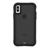 Case-Mate CASE-MATE PROTECTION TRANSLUCENT műanyag telefonvédő (szilikon keret, közepesen ütésálló) FEKETE [Apple iPhone XS Max 6.5] (CM037818)