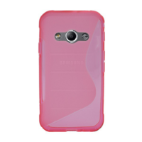 gigapack Szilikon telefonvédő (S-line) RÓZSASZÍN [Samsung Galaxy Xcover 3 (SM-G388)] (5996457546541)