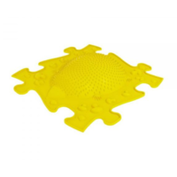 MUFFIK Muffik: Kemény sünis kiegészítő darab szenzoros szőnyegekhez - sárga (MFK-004-2-1-06) (MFK-004-2-1-06)