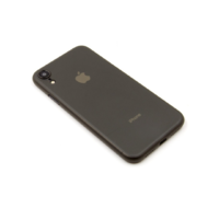 Vireo Vireo Jelly 2:1 Apple iPhone XR Védőtok - Átlátszó-fekete (CV910BLK)