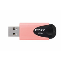 PNY Pen Drive 16GB PNY Attaché 4 Pastel USB2.0 korall (FD16GATT4PAS1KL-EF) (FD16GATT4PAS1KL-EF)