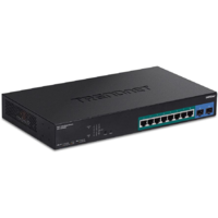TrendNet TRENDnet 10-Port Gigabit Web Smart PoE+ Switch (TPE-1021WS)