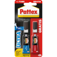 Pattex Pattex Sekundenkleber 1x Ultragel 3g 1x Flüssig 3g gratis (9H PSGLB)