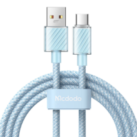 Mcdodo Mcdodo CA-3651 USB-A apa - USB-C/Lightning apa Adat és töltő kábel - Kék (1.2m) (CA-3651)