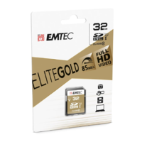 Emtec 32GB SDHC Emtec Elite Gold UHS-I U1 (ECMSD32GHC10GP) (ECMSD32GHC10GP)
