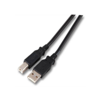 EFB EFB USB2.0 Anschlusskabel A-B,St.-St.,0,5m,schwarz,Classic (K5255SW.0,5)