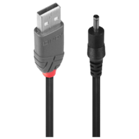 Lindy LINDY Adapterkabel USB A St - DC Hohlstecker 3.5/1.35mm St (70266)