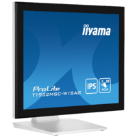 Iiyama iiyama ProLite T1932MSC-W1SAG számítógép monitor 48,3 cm (19") 1280 x 1024 pixelek Full HD LED Érintőképernyő Asztali Fehér (T1932MSC-W1SAG)